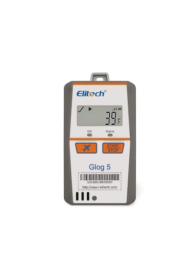 Elitech Glog 5th - Sıcaklık, Nem, Konum, Işık Ve Darbe Takip Cihazı - Tek Kullanımlık 0