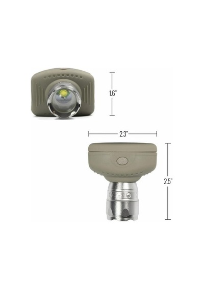 Özel Seri Seyahat Aleti Pratik Lamba Single Sword Power Head Lamp - Pilli Kafa Lambası