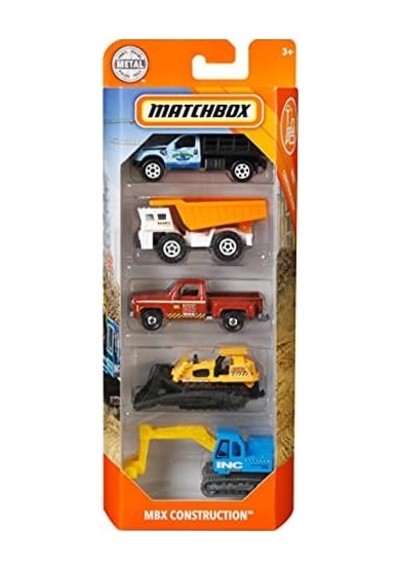 Matchbox 5'li Araba Seti Matchbox 5'li Araba Seti, 1:64 Ölçek, 3 Yaş Ve Üzeri Çocuklar İçin C1817 C1817 Açık Bej