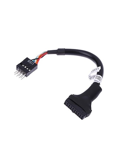 5026 19-20 Pin Usb 3.0 To 9 Usb 2.0 Çevirici Dönüştürücü Adaptör Kablosu