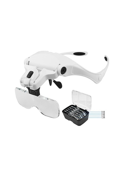 Suntek Büyüteç Led Işık Lamba Visor Head Büyüteç İzle