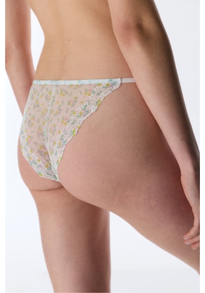 Penti Açık Mint Floral Slip Külot