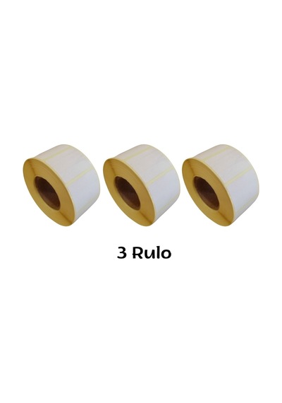 30x40 Mm Termal Barkod Etiketi Yaıpışkanlı Etiket 1 Rulo 1000 Adet