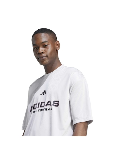 Greone/black Adidas Erkek Günlük T-shirt M Tiro Tee Q3 Jw0241 Gri