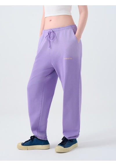 Regular Fit Kadın Eşofman Altı Mor