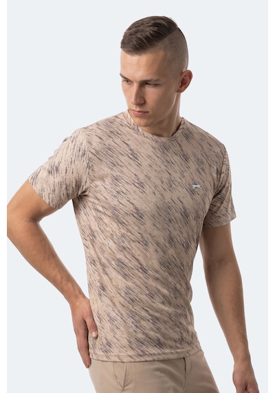 Slazenger Hady I Erkek Bej Tişört