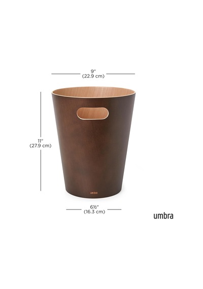 082780-045 Teneke Kutular Woodrow Çöp Kovası, Tutamaklı Belirtilmemiş