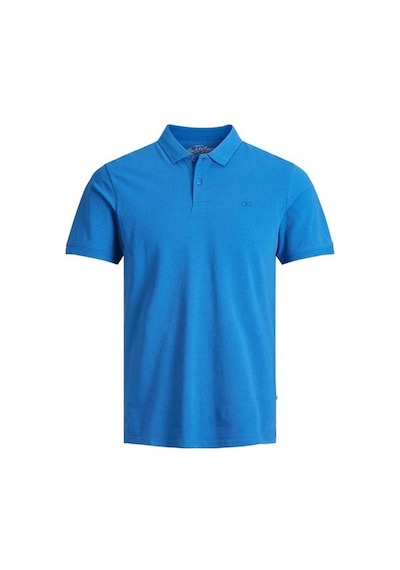 Jack & Jones Jack&jones Basic Erkek Mavi Polo Yaka Tişört