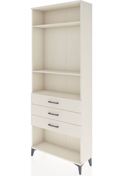 Arges Dolap 3 Raflı 3 Çekmeceli 88x30x221 Aytaşı-aytaşı Aytaşı