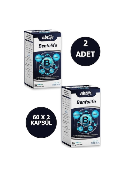 Benfolife 60 Kapsül X 2 Adet
