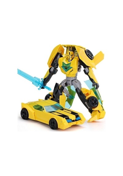 Oyuncak Transformers Robota Dönüşen Bumblebee Robot Araba Oyuncak