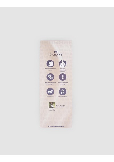 Cabani Orthoflex Cotton Kaplamalı Vizon Erkek Tabanlık Vizon