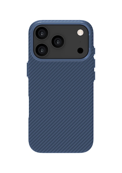 Buff Apple Uyumlu iPhone 17 Pro Max Magsafe Kevlook Kılıf Mavi