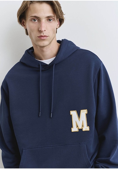 Mavi Academy Kapüşonlu Lacivert Erkek Sweatshirt M0s10375-89353 Lacivert
