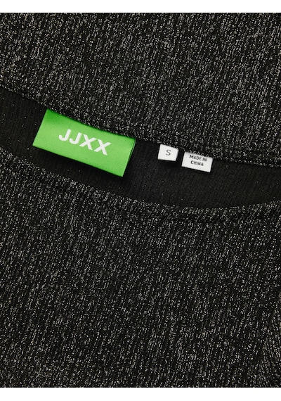 Jack & Jones Kadın Simli Kumaş Crop Top - Sigga Silver