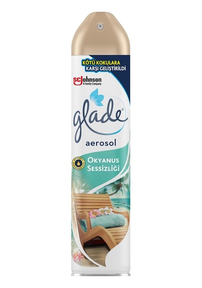 Glade Aerosol Oda Kokusu 300 Ml Okyanus Sessizliği Ferahlatıcı Sprey 3'li Ekonomik Paket - 3 Ad Tarı Ferah