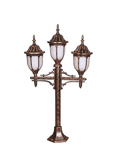 Avonni Bsu-68177-3bkr Kahverengi Elektrostatik Toz Boyalı Dış Mekan Aydınlatma, E27, Çelik Boru, Abs, Polikarbon Cam, 50 Cm Sku: Smgstkfd79281c9f