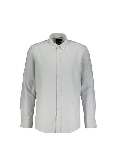 Finesuits Erkek Armürlü Gömlek 2422103053.armdr Gri