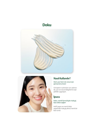 Sakin Görünüm Sunan Güneş Kremi Goodal Houttuynia Cordata Calming Moisture Sun Cream Spf50+ Pa++++