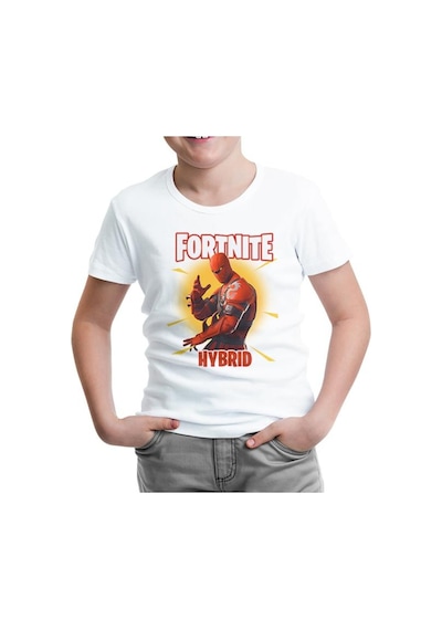 Lord Tshirt Fortnite - Hybrid Iı Beyaz Çocuk Tshirt