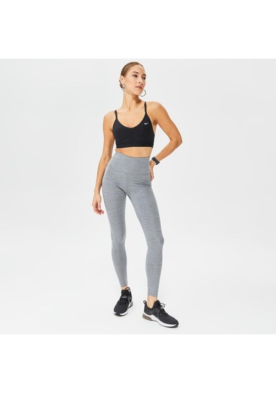 Nike W One Dri-fıt Hr Tght Gri Kadın Tayt Gri