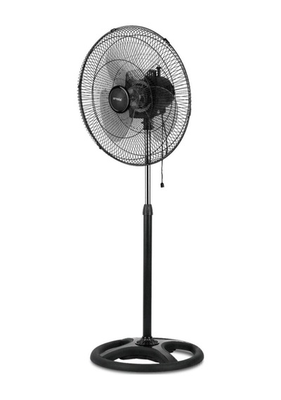 Ayaklı Siyah Metal Kanatlı 80 Watt 18 İnç 3 Kademeli Vantilatör 3 Yıl - Elektronik