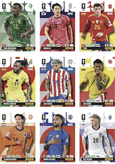 Dünya Kupası Fıfa 2026 Panini Adrenalyn Xl Koleksiyon Kartı Booster 1 Paket 8 Kart