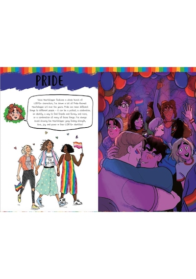 The Heartstopper Yearbook: Boy Meets Boy İn The Phenomenal Graphic Novel Series, Also On Netflix Çok Renkli