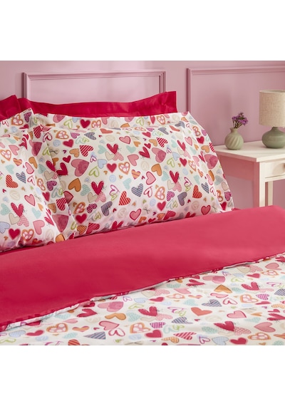 Sarah Anderson Amour Glow Çift Kişilik Nevresim Takımı Multicolour Renkli