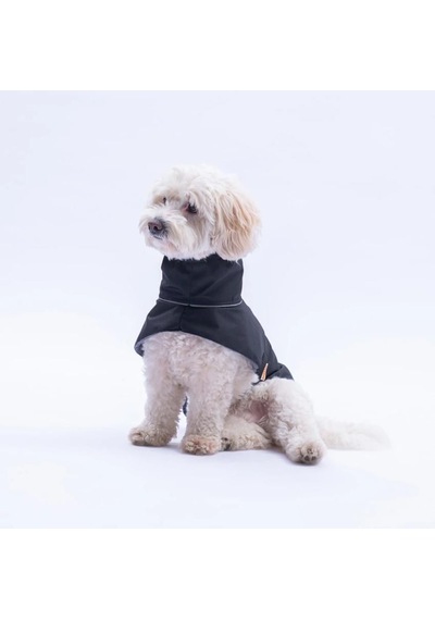 Pawstar Polarlı Siyah Colombia Prime Su Geçirmez Orta-büyük Irk Köpek Pratik Yağmurluk