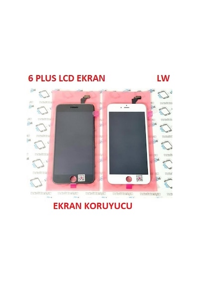 Apple Uyumlu iPhone 6 Plus Lcd Ekran Dokunmatik (LW) (Montaj Seti) (Tkgz6)