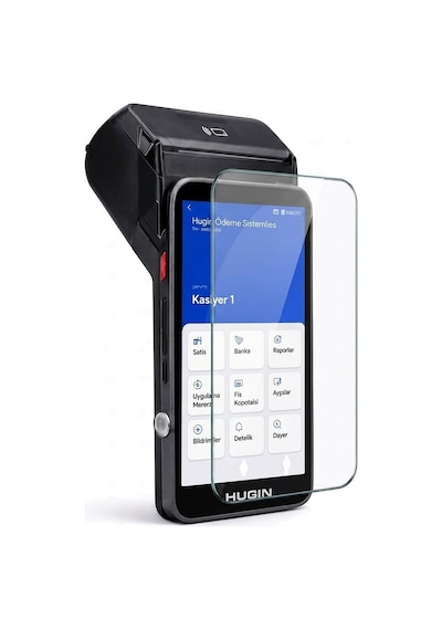Bufalo Hugin S1 Android Yazar Kasa Pos Ökc Flexiglass Nano Ekran Koruyucu