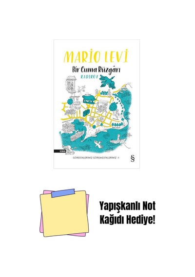 Bir Cuma Rüzgarı Kadıköy + Yapışkanlı Not Kağıdı
