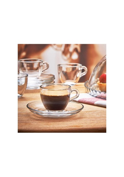 Paşabahçe 97948 Basic Cam Çay Fincanı - Çay Fincanı Seti 12 Parça Diğer