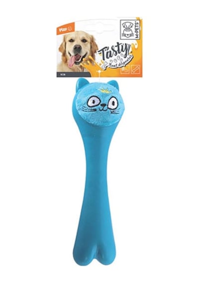 M-pets Rob Ödül Hazneli Köpek Oyuncağı Mavi 23,5x6,5x6,5 Cm 244-50083.01