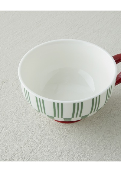 Nostalgic Serenity New Bone China Demlik Seti 380 260 Ml Bordo Hardal