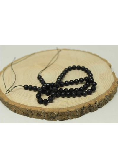 Shungite (Şungit) Taşı Dizi 6Mm