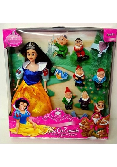 Etoys Pamuk Prenses ve Yedi Cüceler Bebek Set