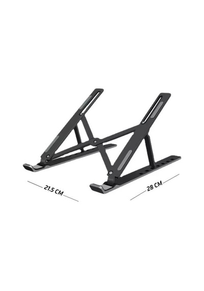 Zhltools Ayarlanabilir Laptop Standı Zhl-221 Siyah