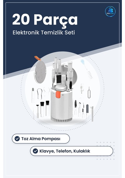 Bilgisayar Klavye Kulaklık Telefon Temizleme Seti Toz Alma Fırçal