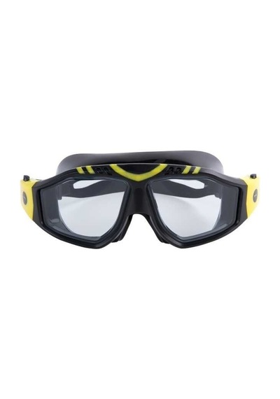 Slazenger Gl6 Smoke Blck Blck Yellow Yetişkin Yüzücü Gözlüğü Çok Renkli