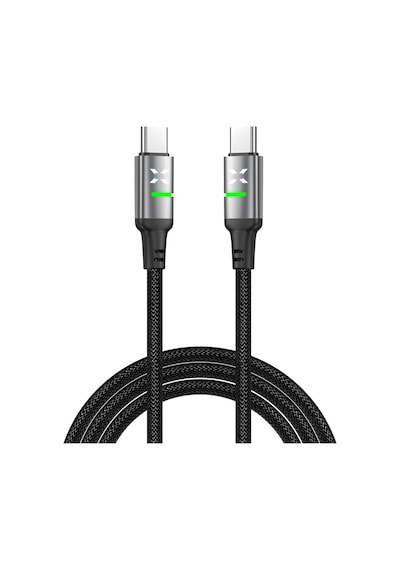 Xenon Smart Type C Hızlı Şarj Kablosu Type-c To Type-c, 60w, 480 Mbps, 1.2m, Pd, Örgü, Led Gösterge X6421