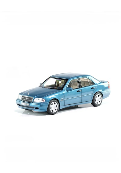 1:18 Mercedes Benz C 200 Limousine W202 1997-2001 - Mavi Model