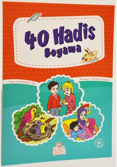 40 Hadis Boyama Kitabı- Dini Eğitici Kitap 1174