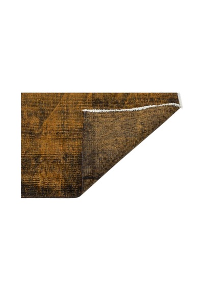 El Dokuması Vintage Yün-pamuk Kahve Halı 35208 150 X 216 Cm Kahverengi