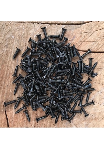 Siyah Renk Mini Vida Menteşe Vidası Klips Vidası 7,5mm Mini Vida 1000adet