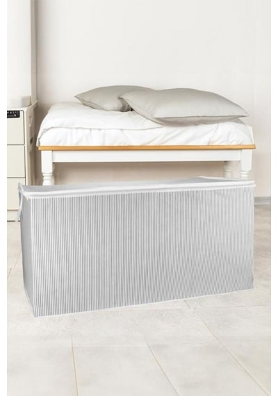 Digithome Çok Amaçlı Düzenleyici Yorgan Hurcu Mega Organizer 80x40x60 Cm Gri - 10249 C1-1-152 Gri