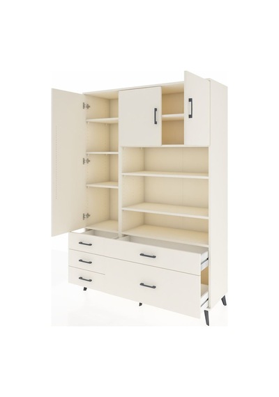 Hyperion Dolap 9 Raflı 5 Çekmeceli 3 Kapaklı 132x44x195 Aytaşı-aytaşı/aytaşı Aytası/aytası Hyperion Dolap 9 Raflı 5 Çekmeceli 3 Kapaklı 132x44x195 Aytaşı-aytaşı/aytaşı Aytası/aytası