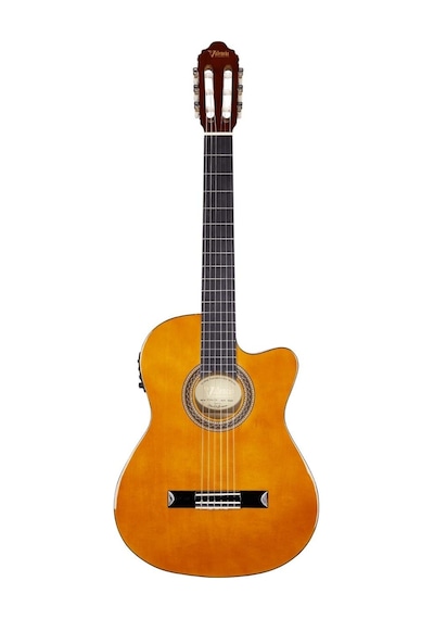 Valencia Vc104thnce Elektro Klasik Gitar - İnce Kasa Naturel Pro