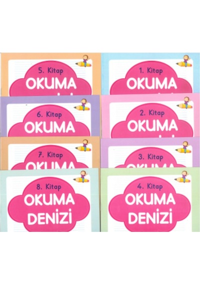 Mavi Deniz Yayınları 1.Sınıf Okuma Denizi (8 Kitap)
